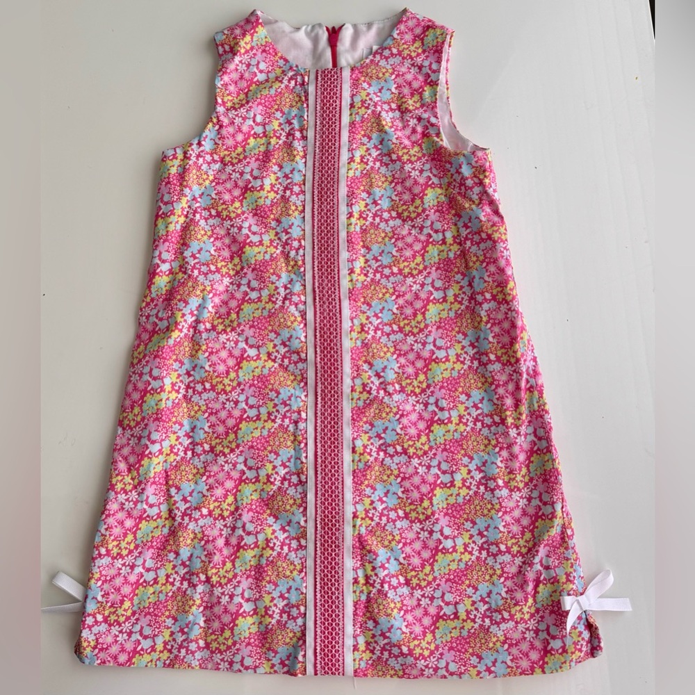 Florence Eiseman Pink Floral Dress size 5